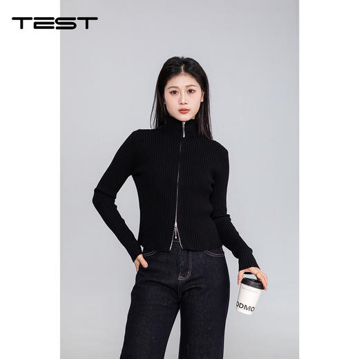 冬上新时尚柔软修身气质百搭毛衣1254168 商品图2