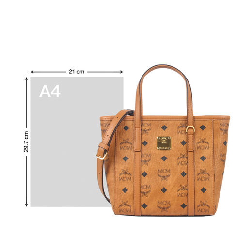 MCM 迷你菜篮子托特包女士单肩斜挎包MWPAATN04CO001 商品图2