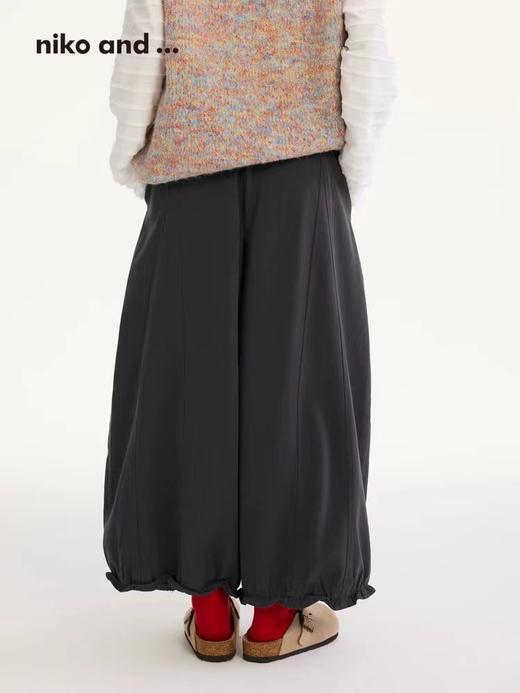 F011635休闲裤2026春季新款日系气球裤花苞裤 商品图1