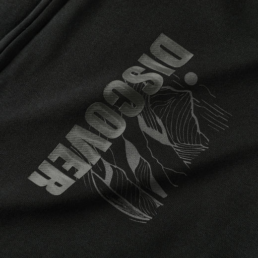 GXG男装【国风山水】春季时尚开衫外套宽松舒适男式连帽卫衣K&C 商品图4