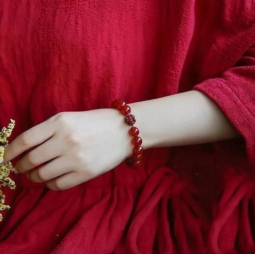 2026马年·十二生肖玛瑙玉髓朱砂手链 ，本命佛+朱砂+玛瑙+玉髓+搭配三和六和的专属生肖【G】 商品图10