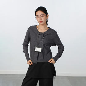 极简披肩假两件打底衫-纪念日百货门店同款168996930