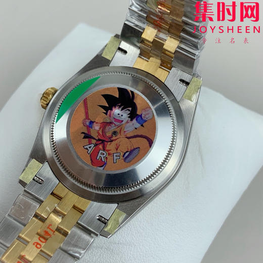 ARF劳力士日志型36mm 间金黑盘钻面 丹东3235机 五珠链 904L钢 男士腕表 小手腕福音 商品图6