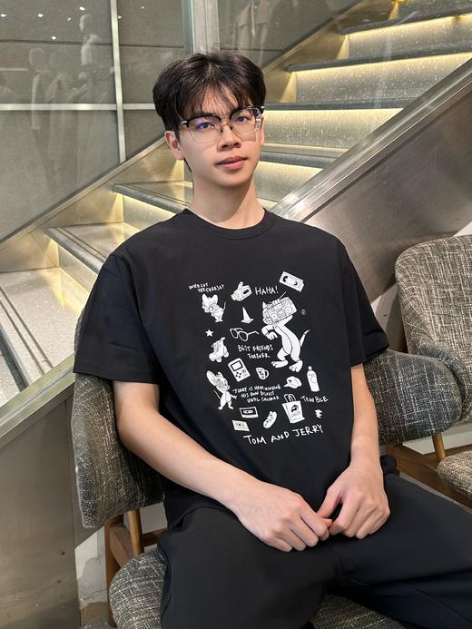 佐丹奴男装【猫和老鼠联名款】印花T恤衫01096278 商品图1