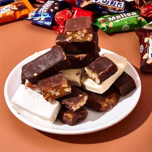 春节不打烊【新年糖果❗️香甜不腻】俄罗斯进口混合糖果巧克力多口味软糖紫皮糖喜糖年货零食结婚礼品。jc 商品图3