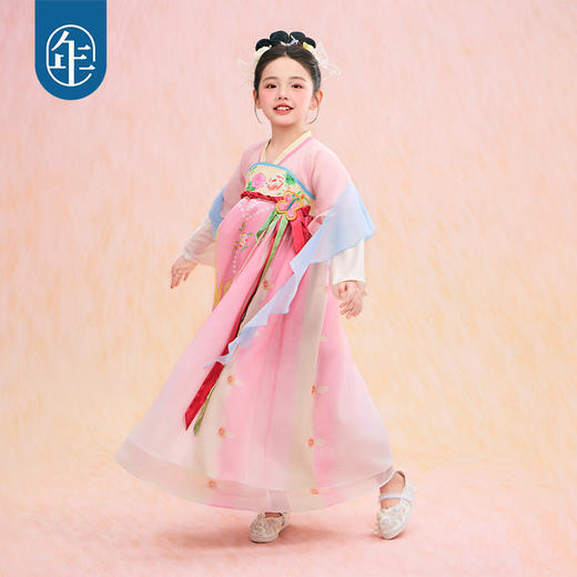 小马宝莉联名年衣童装改良汉服春季新款长袖小马宝莉春季汉服N1261026D02 商品图5