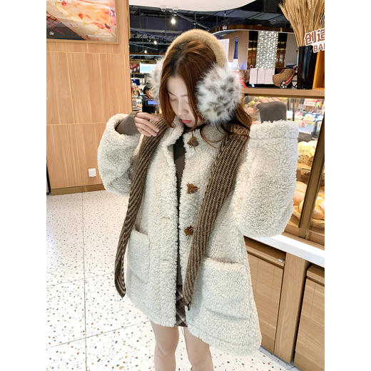 <曾小咸推荐>现货秒杀 ！微信超特价！韩系羊羔毛外套 日常299.99 立减140 秒杀159.99！！ 商品图1