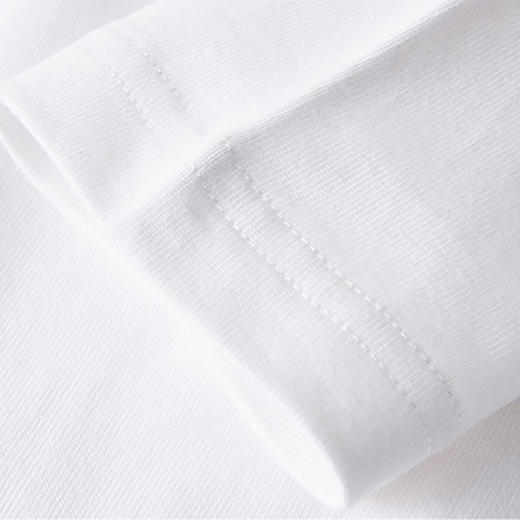 GXG男装【100%棉】25春季圆领简约百搭舒适男式休闲长袖T恤K&C 商品图8