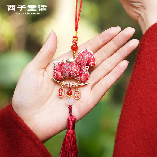 优选丨【预售3-5天】灵隐文创瑞马挂件三宝礼盒合集 商品图0