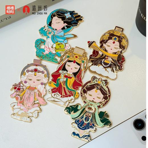 湄洲妈妈祖娘娘金属磁吸冰箱贴文创礼品家居装饰品景点纪念 商品图1