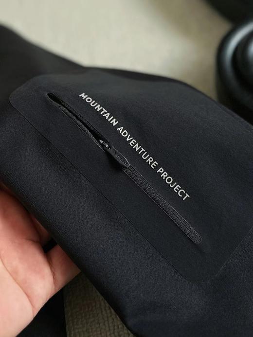 F011605男款立领半开胸内胆半拉链吸湿排汗保暖户外登山徒步上衣 商品图11