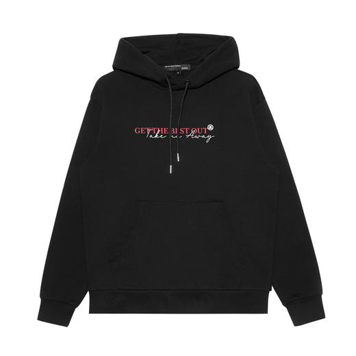 GXG男装【字母排版】春季时尚简约男女同款运动休闲连帽卫衣K&C 商品图6