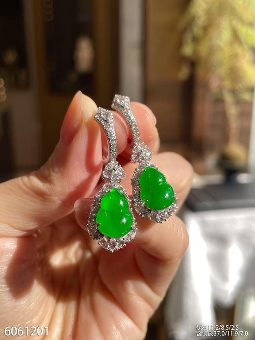 6061201，葫芦耳坠。具体价格微信咨询 商品图3