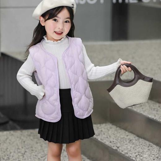 90白鸭绒儿童轻薄儿童羽绒服/马甲 男女童内胆内外穿童装马甲外套 商品图10