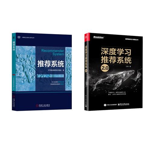 2册 推荐系统+深度学习推荐系统2.0 商品图0