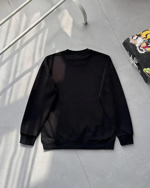 F011620早春红圆领落肩宽松款圆领卫衣男女同款 商品图9