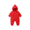 英氏新生婴儿外出服保暖连帽哈衣冬季新款男女宝宝羽绒长袖连体衣超韧绒 商品缩略图4