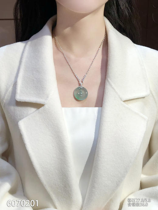 6070201，平安扣吊坠。具体价格微信咨询 商品图4