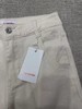 F011633新款浅色米色休闲直筒裤高腰棉牛仔裤 商品缩略图10
