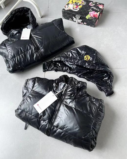 F011621欧阳娜娜同款新款经黑金羽绒服连帽男女情侣款 商品图6