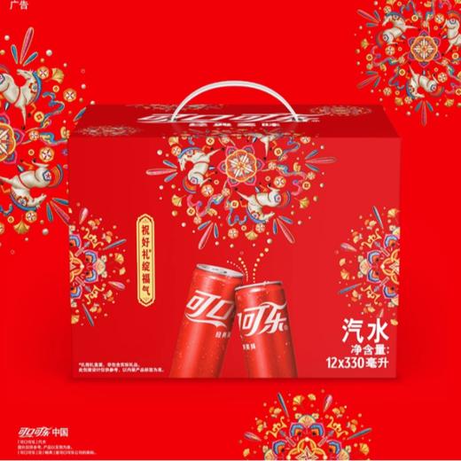 可口可乐330ml x12罐(箱) 商品图1