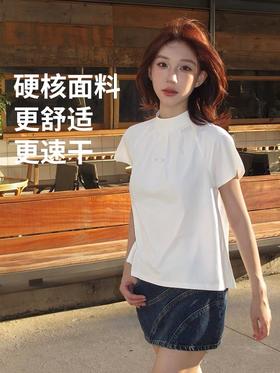 【春上新】【8折】6楼OUTDOOR PRODUCTS新款户外吸湿速干半高领速干短袖 原价299折后价239