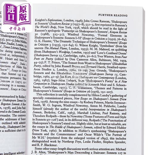 【中商原版】企鹅黑经典 十四行诗及情人的抱怨 PBC The Sonnets and a Lovers Complaint 英文原版 William Shakespeare 商品图2