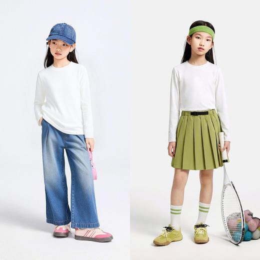 男女童长袖针织衫春季新款安奈儿童装EM611728 商品图3