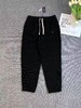 F011630纯色小马刺绣抽绳系带休闲裤男女同款 商品缩略图4