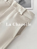 专柜实拍【轻奢高质感】拉夏贝尔/La Chapelle含莱赛尔垂坠有型~高腰单扣宽松极简风休闲装★ 商品缩略图6