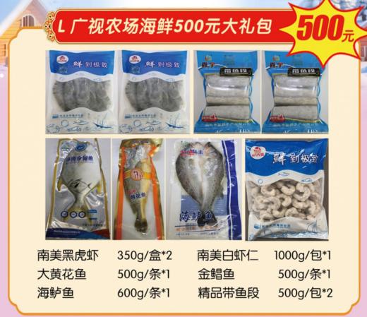春节海鲜福利500元套餐兑换 商品图0