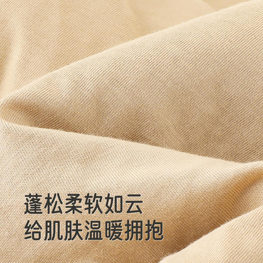 英氏婴儿衣服长袖套装秋冬装宝宝加绒保暖外出服背带哈衣两件套 商品图2