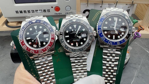 Vs国米圈『蓝黑圈➕格林尼治』巅峰复刻！VS 劳力士GMT格林尼治米兰圈震撼登场，在复刻腕表领域，细节与品质的较量永无止境。VS 全新力作——劳力士GMT格林尼治米兰圈，搭载丹东3285机芯❕❕❕ 商品图10