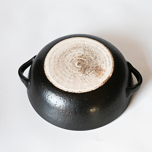 【日本进口万古烧砂锅】原装宽口土锅煲汤家用燃气煲仔饭水煮鱼火锅 商品图3