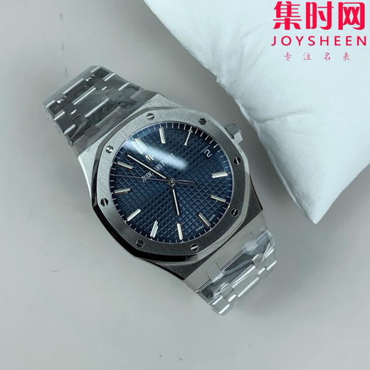 VS爱彼皇家橡树15500系列 无卡度 丹东4302一体机芯 新陶瓷滚珠轴承版 蓝色盘 男士腕表 表径41mm 商品图3