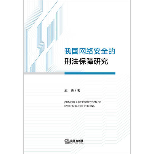 我国网络安全的刑法保障研究 皮勇著 法律出版社 商品图1