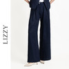 LIZZY早秋时尚气质休闲高腰气质百搭阔腿直筒裤8058 商品缩略图1