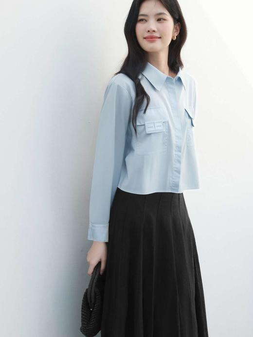【商场同款】伊芙丽夏衬衫1F4320241 商品图1