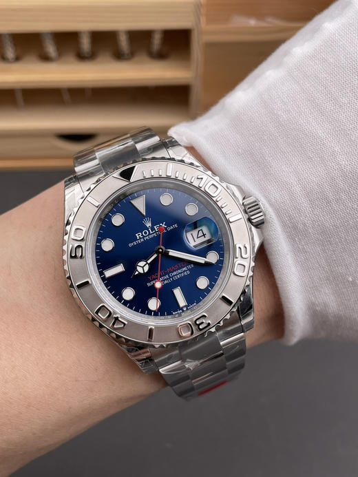 VS Factory 封神推荐｜劳力士游艇名仕型，市场顶版本震撼登场！满血版一体机芯3235➕41毫米➕904进口全钢➕正品原版开模❕❕Vs强冰蓝夜光加持，暗夜也能绽放璀璨锋芒，一眼沦陷的腕间奢品‼️ 商品图7