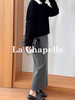 专柜实拍【梨形西装裙】拉夏贝尔/La Chapelle直筒版型遮胯藏肉显瘦！有质感有型百搭半身裙 商品缩略图3