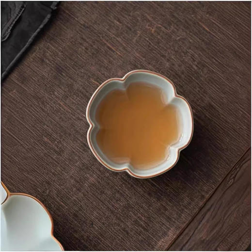 才骏丨汝窑天青主人杯 品茗杯 个人家用 开片可养 陶瓷单杯茶盏 礼盒装送礼自用 商品图3