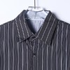 86000SDSA男士秋冬新款痞帅男装简约休闲竖纹设计衬衫衬衫百搭休闲衬衣 商品缩略图2