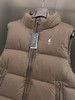 F011615高蓬松刺绣logo立领休闲男女同款羽绒马甲 商品缩略图8