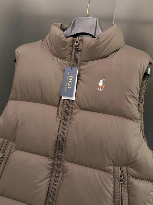 F011615高蓬松刺绣logo立领休闲男女同款羽绒马甲 商品图8