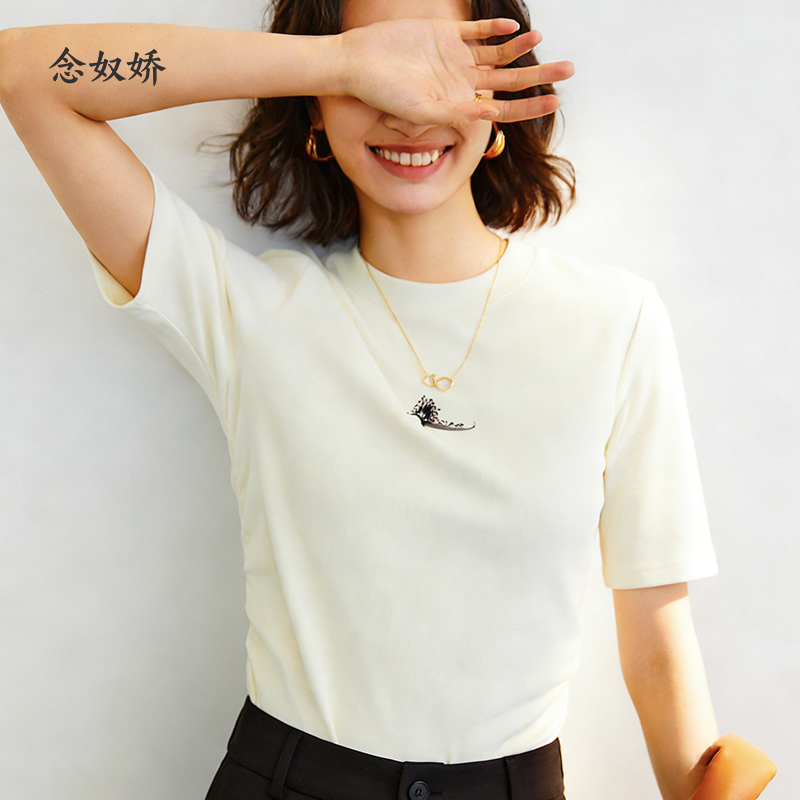 【商场同款】CNA5887 “双色小圆领针织” 舒适细腻好搭配