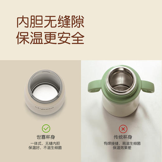 thyseed世喜3.0升级款280ml保温杯+迷彩定制杯套 商品图3