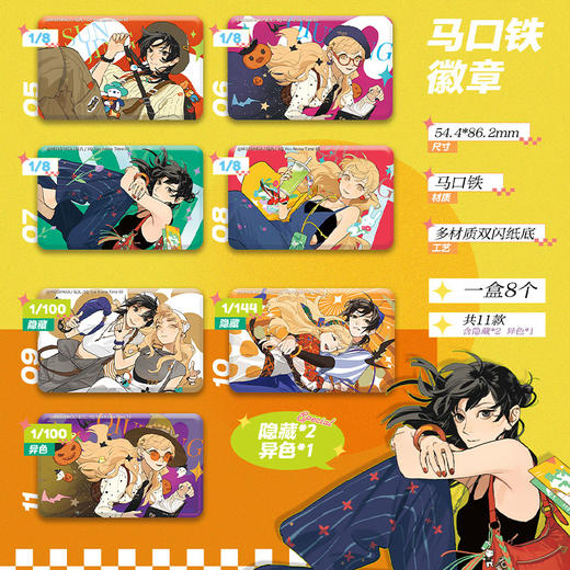 SQ进行时系列徽章-纪念日百货门店同款168944081 商品图2