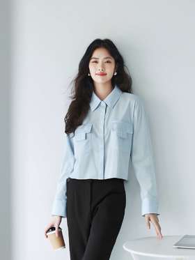 【商场同款】伊芙丽夏衬衫1F4320241