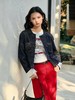 F011634新款女装新中式盘扣圆领短款牛仔外套 商品缩略图3