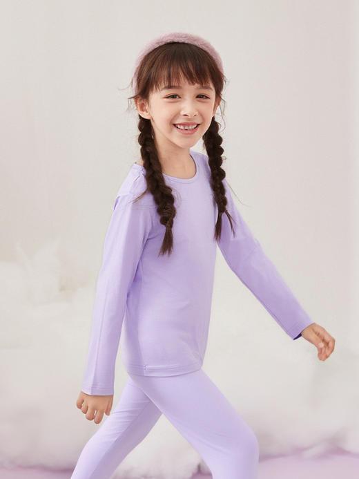 笛莎Deesha  童装女童家居服套装2025年冬季新款女孩儿童秋衣秋裤内衣套装 商品图0